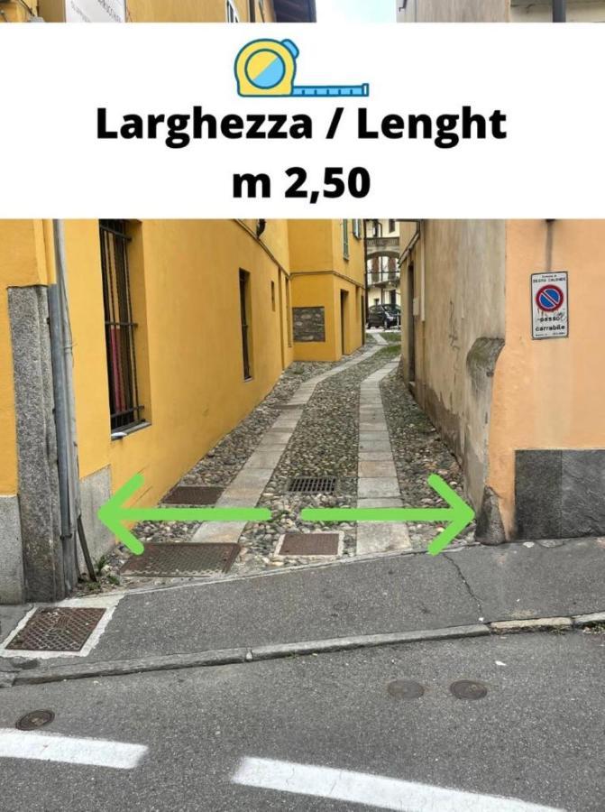 Apartmán Leonardo Academy In 5' - Parcheggio Gratis - Laghi & Wi-Fi Sesto Calende Exteriér fotografie