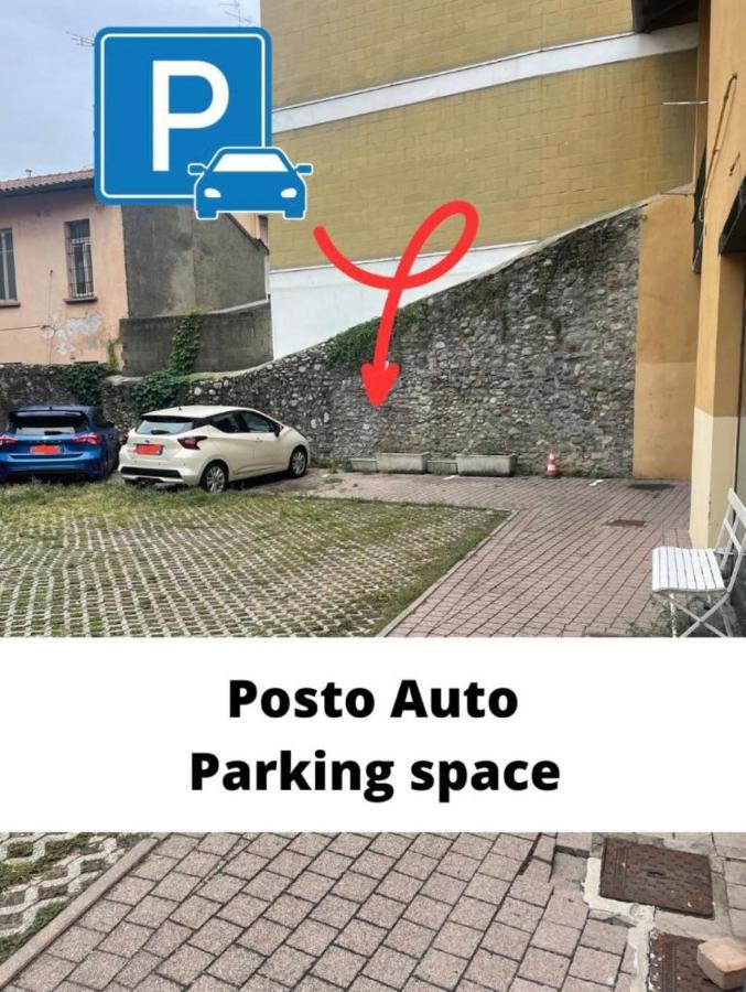 Apartmán Leonardo Academy In 5' - Parcheggio Gratis - Laghi & Wi-Fi Sesto Calende Exteriér fotografie