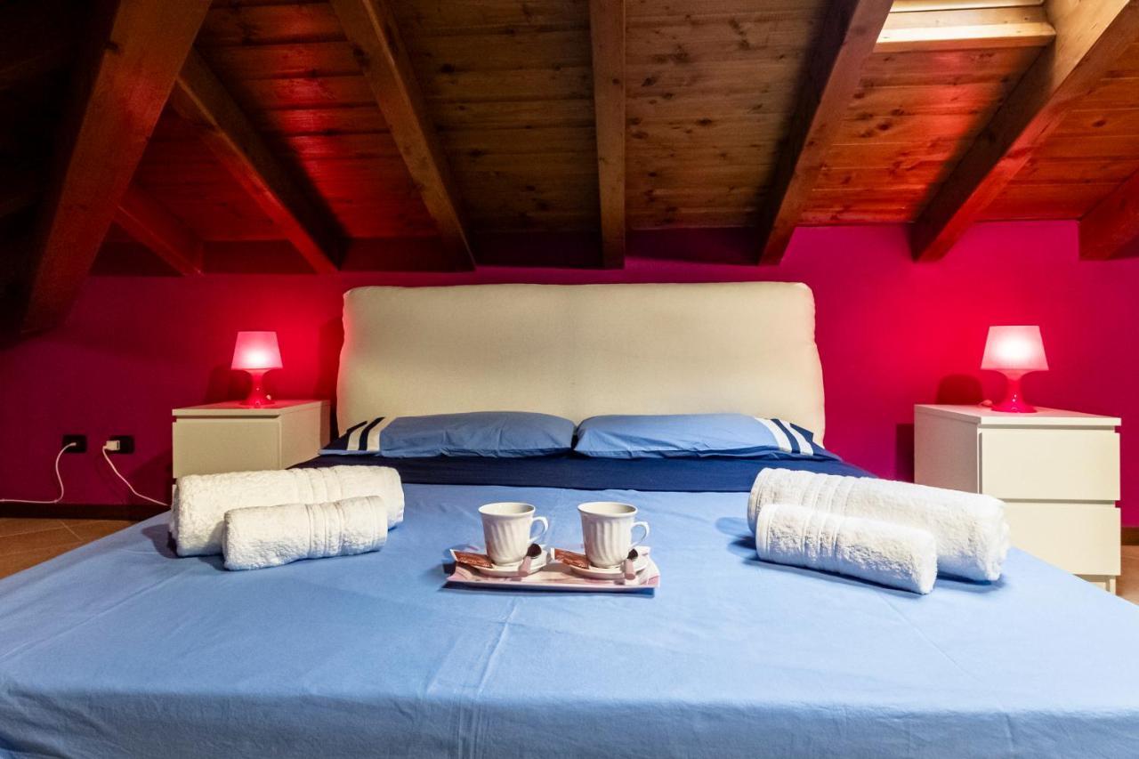 Apartmán Leonardo Academy In 5' - Parcheggio Gratis - Laghi & Wi-Fi Sesto Calende Exteriér fotografie