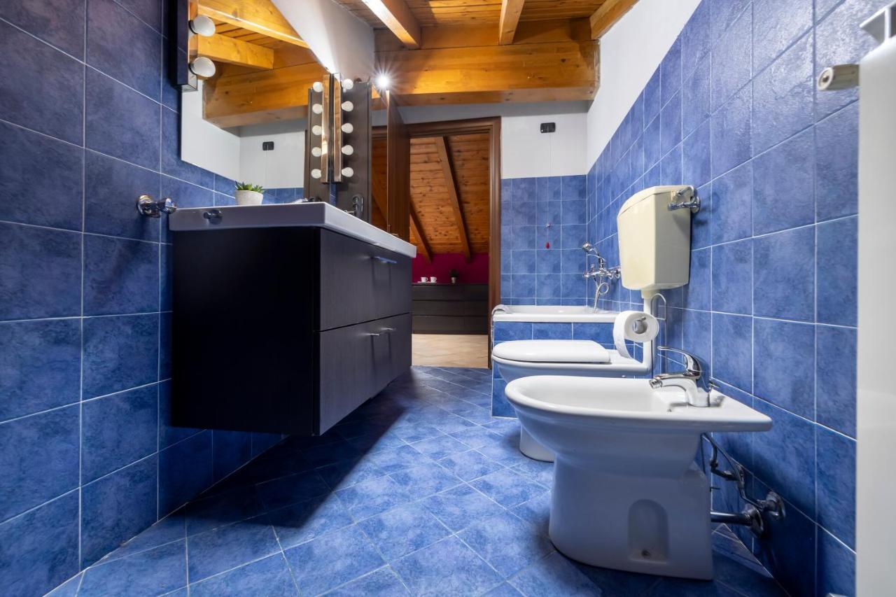 Apartmán Leonardo Academy In 5' - Parcheggio Gratis - Laghi & Wi-Fi Sesto Calende Exteriér fotografie